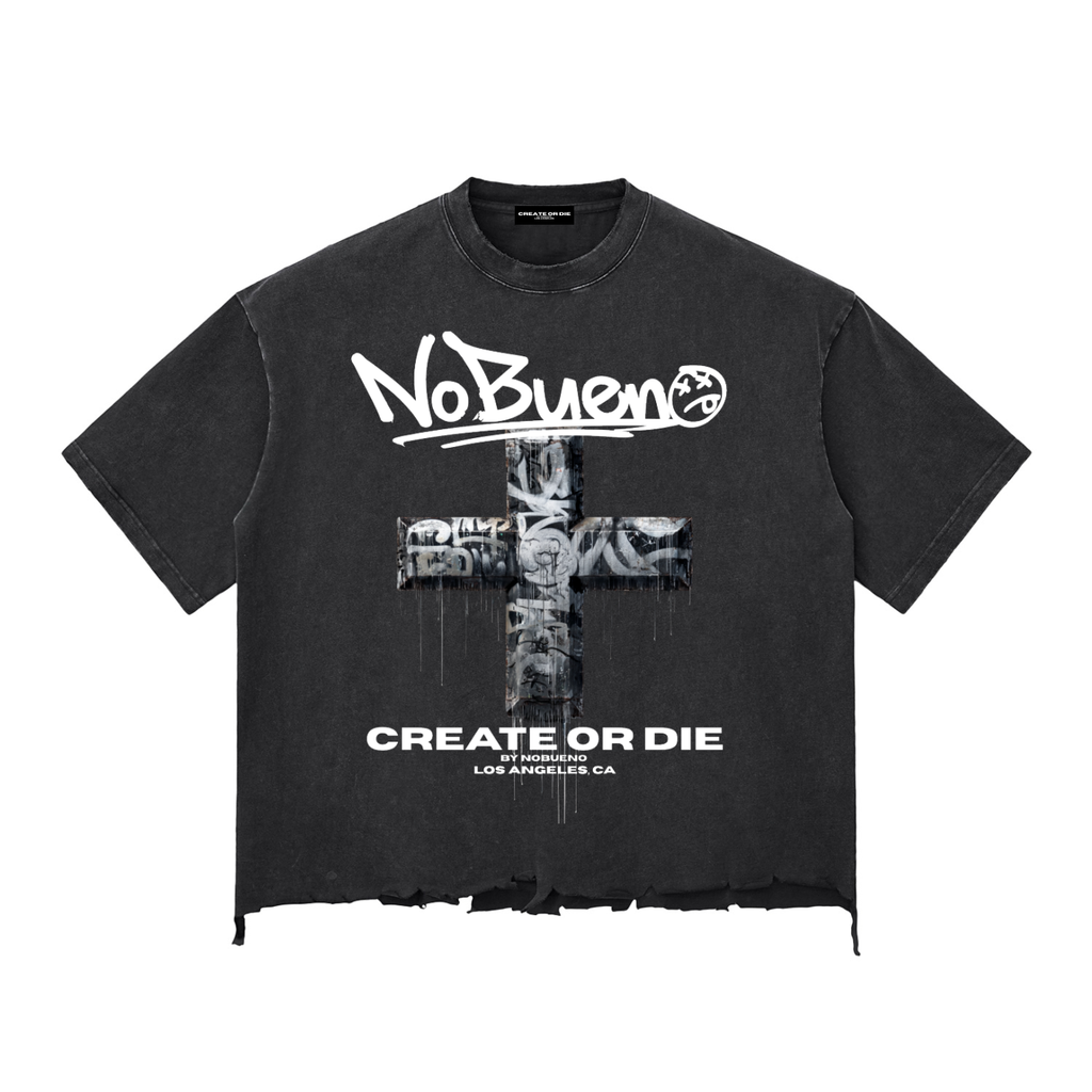 GOTHIC CROSS/NOBUENO RAW VINTAGE BOXY TEE