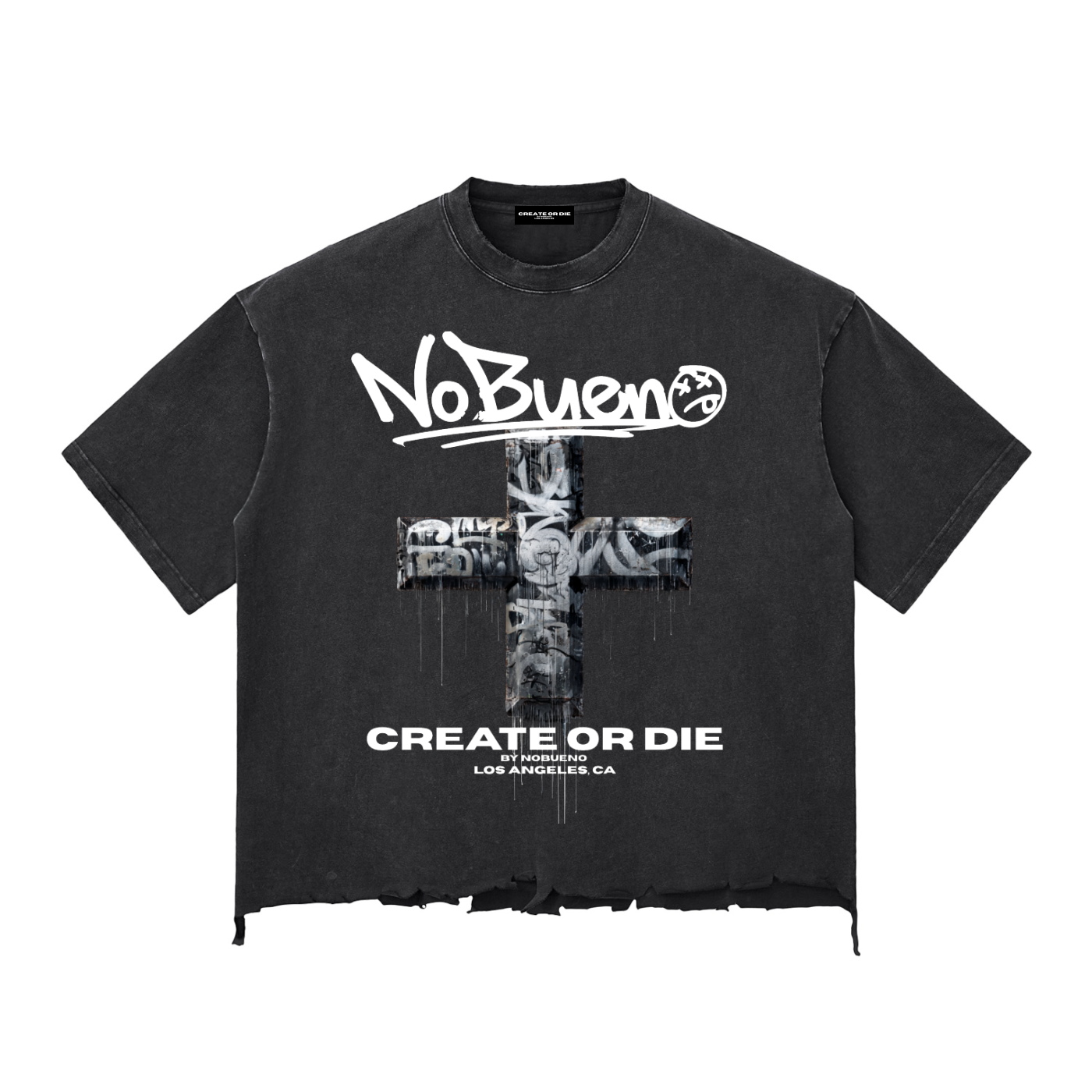 GOTHIC CROSS/NOBUENO RAW VINTAGE BOXY TEE