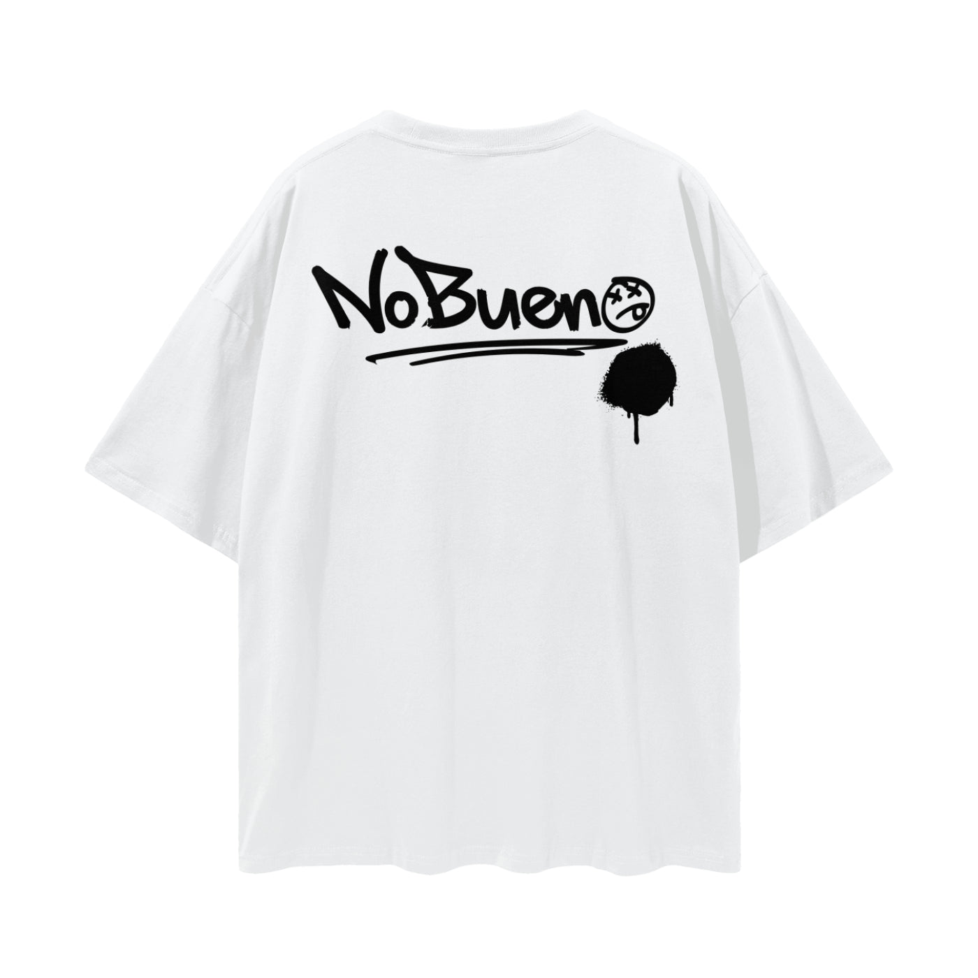 MFTF 2 BOXY DRIP TEE WHITE