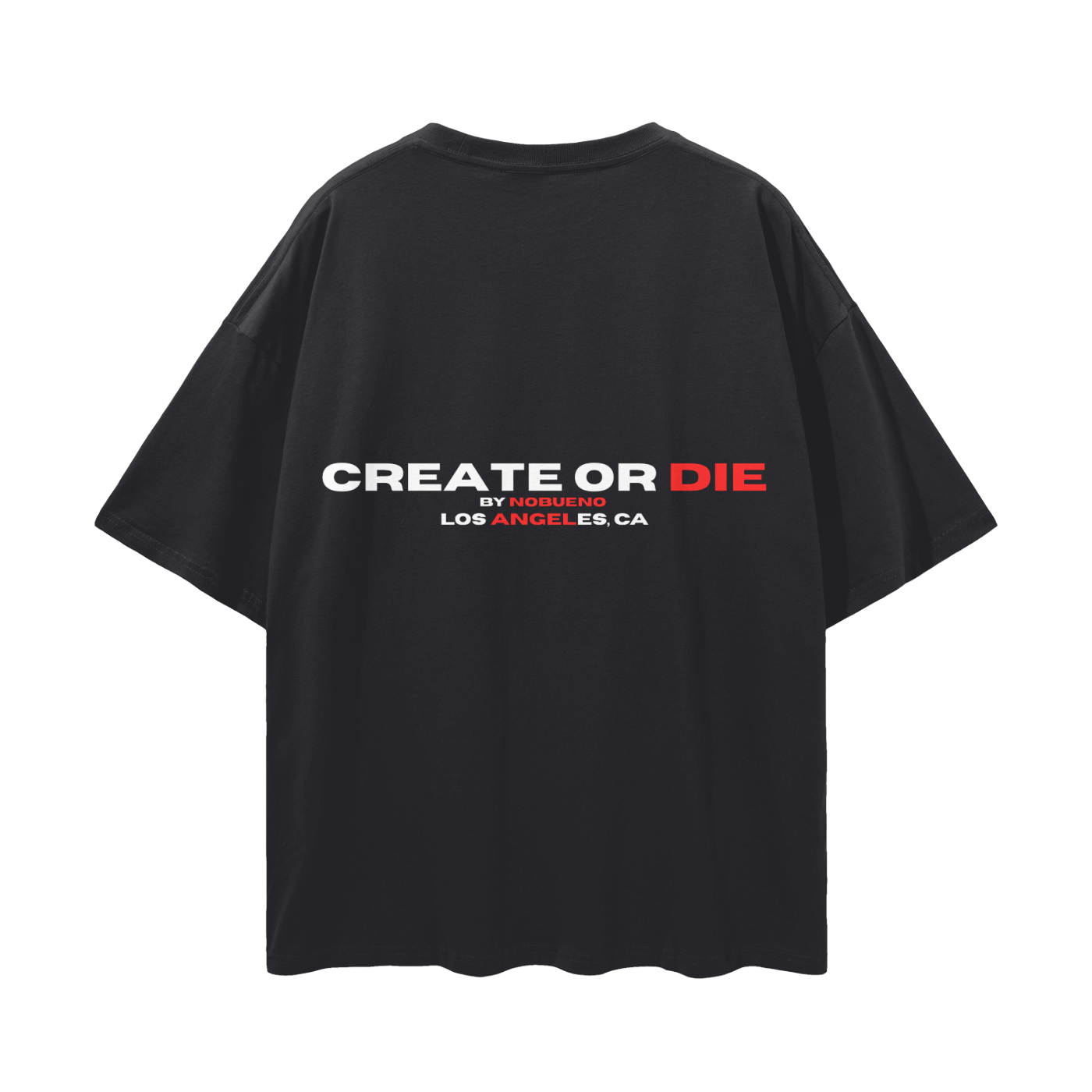 CREATOR BOXY TEE BLK/RED