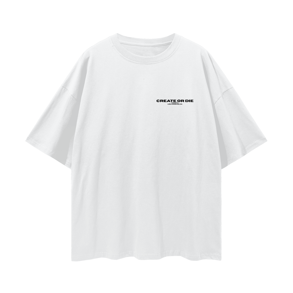 CREATOR BOXY WHITE TEE