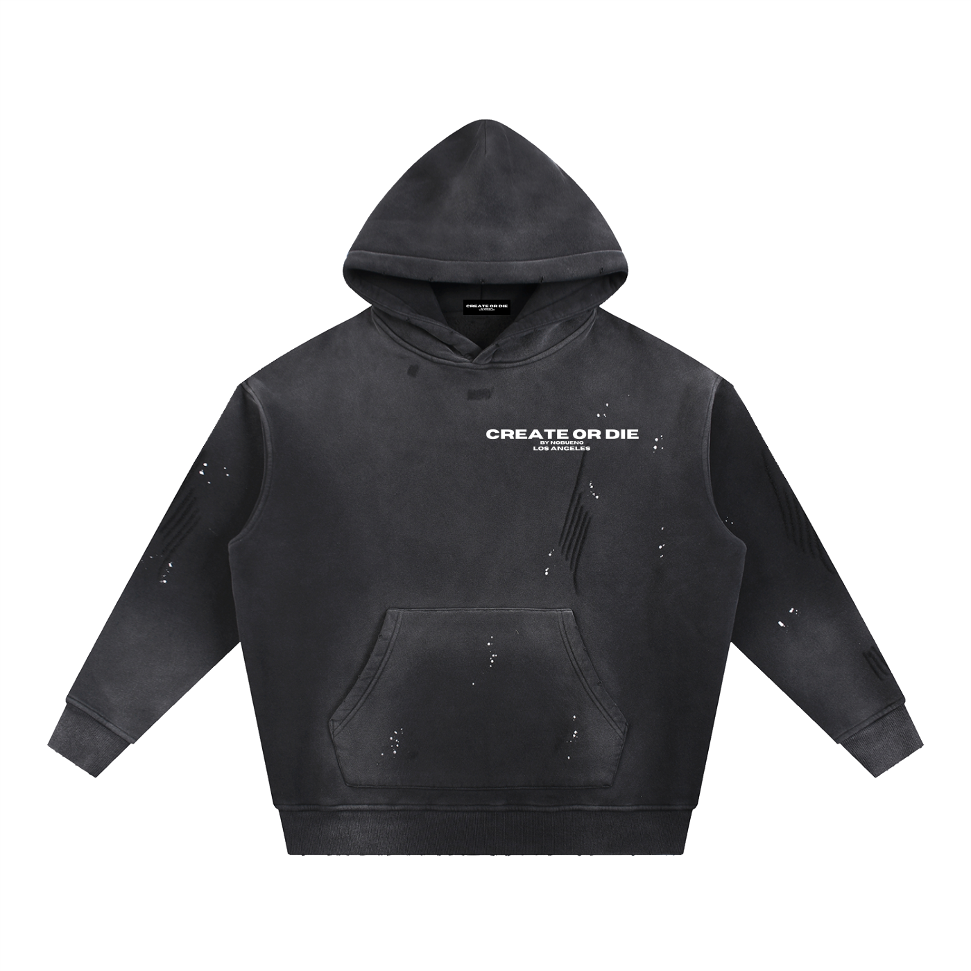 PAINT SPLATTER GRAFFITI HOODIE