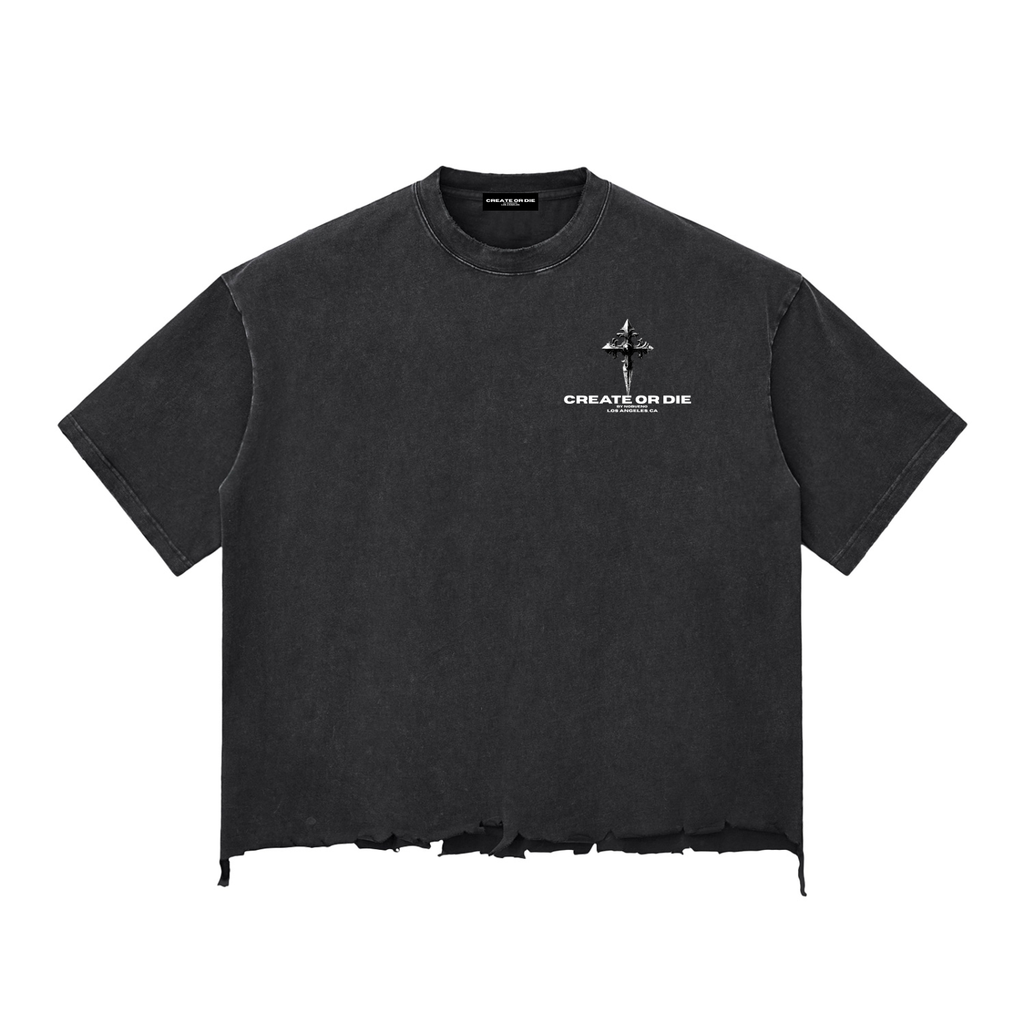 ARCHANGEL BOXY DRIP TEE 2 RAW HEM