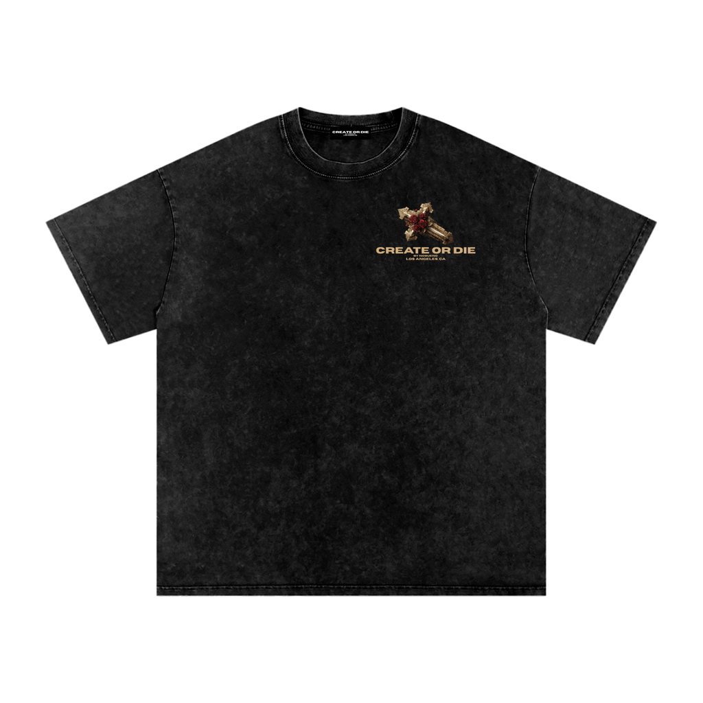 ROSECROSS OVERSIZED DRIP TEE VINTAGE WASH
